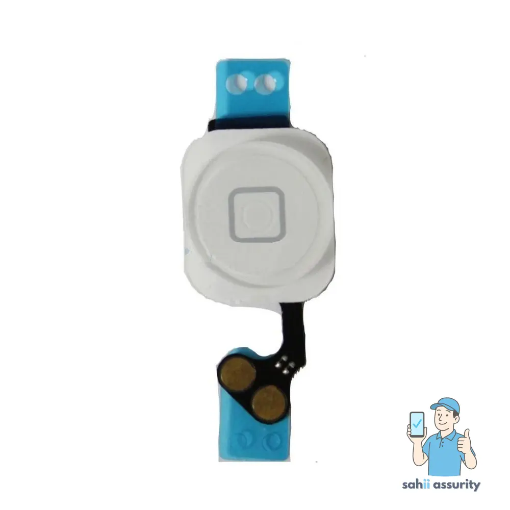 Home Button Complete for Apple iPhone 5 White thumbnail